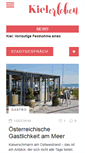 Mobile Screenshot of kielerleben.de